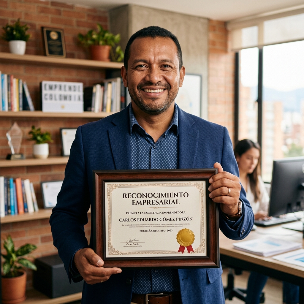 Comerciante exitoso con certificado ARTICOL