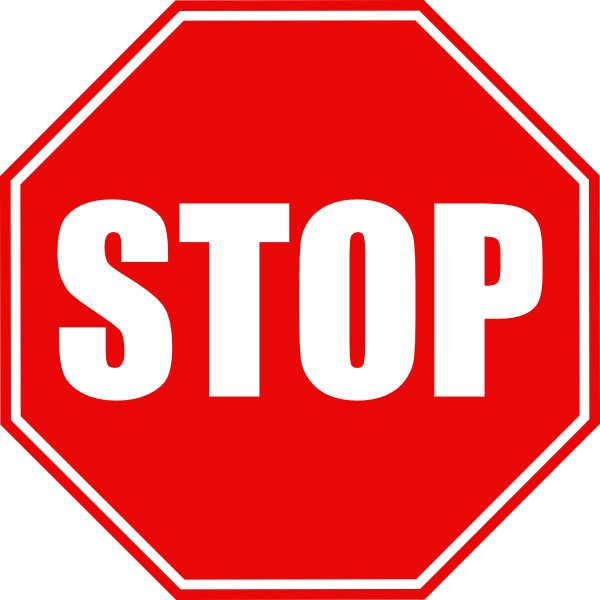 Señal de STOP